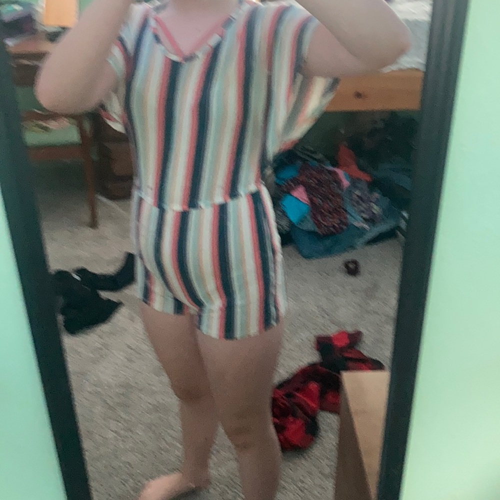 Striped artclass romper - Picture 5 of 5